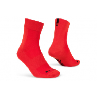 Photo Chaussettes hautes gripgrab lightweight airflow rouge