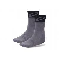 Photo Chaussettes mi hautes oakley cycling socks cool gray gris