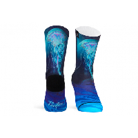 Photo Chaussettes pacific and co jellyfish bleu