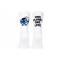Photo Chaussettes pacific and co one planet blanc