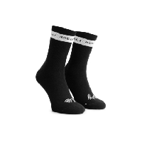 Photo Chaussettes sport rogelli casual stripe unisexe noir blanc