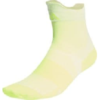 Photo Chaussettes unisexe adidas performance run adizero jaune