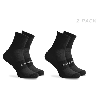 Photo Chaussettes velo rogelli essential 2 pack homme noir