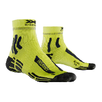 Photo Chaussettes x socks endurance 4 0 homme jaune fluo noir