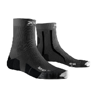 Photo Chaussettes x socks run fast 4 0 unisexe noir blanc