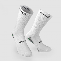 Photo Chaussettes été EKOI COOLMAX Classic Blanches 18cm