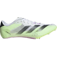 Photo Chaussures d athletisme unisexe adidas performance sprintstar blanc vert rose