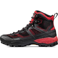 Photo Chaussures de randonnee mammut ducan high gore tex noir rouge