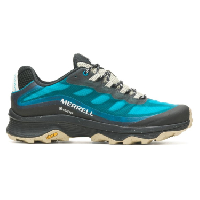 Photo Chaussures de randonnee merrell moab speed gore tex bleu