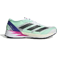 Photo Chaussures de running adidas running adizero adios 7 vert blanc