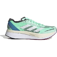 Photo Chaussures de running adidas running adizero boston 11 vert rose