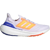 Photo Chaussures de running adidas running ultraboost light blanc orange bleu unisexe