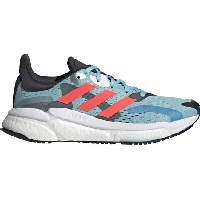 Photo Chaussures de running adidas solar boost 4 bleu rouge femme