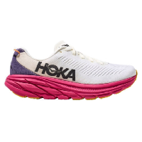 Photo Chaussures de running femme hoka rincon 3 blanc rose