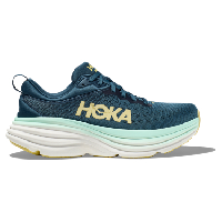 Photo Chaussures de running hoka bondi 8 bleu jaune