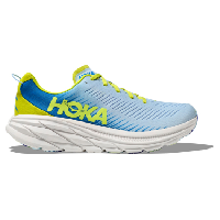 Photo Chaussures de running hoka rincon 3 blanc bleu jaune