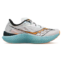 Photo Chaussures de running saucony endorphin pro 3 blanc bleu orange