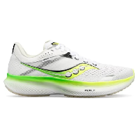 Photo Chaussures de running saucony ride 16 blanc vert