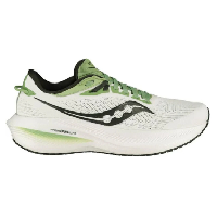 Photo Chaussures de running saucony triumph 21 blanc vert