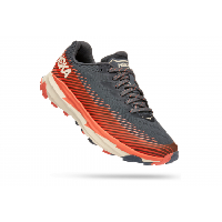 Photo Chaussures de trail hoka one one torrent 2 gris rouge femme