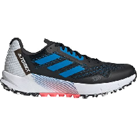 Photo Chaussures de trail running adidas terrex agravic flow 2 noir bleu rouge