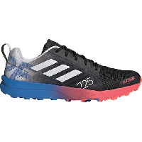 Photo Chaussures de trail running adidas terrex speed flow noir bleu rouge