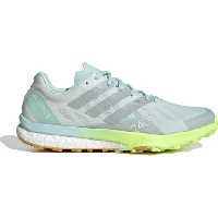 Photo Chaussures de trail running adidas terrex speed ultra bleu gris jaune