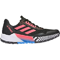 Photo Chaussures de trail running femme adidas terrex agravic flow 2 noir rouge