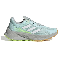 Photo Chaussures de trail running femme adidas terrex soulstride flow bleu gris jaune