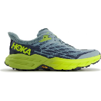 Photo Chaussures de trail running hoka speedgoat 5 bleu vert