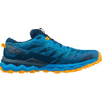Photo Chaussures de trail running mizuno wave daichi 7 bleu jaune