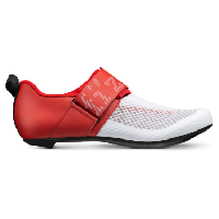 Photo Chaussures de triathlon fizik hydra blanc rouge