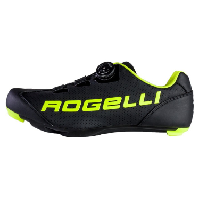 Photo Chaussures de velo route rogelli ab 410 unisexe noir fluor