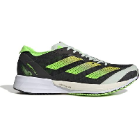 Photo Chaussures running adidas running adizero adios 7 noir vert jaune femme