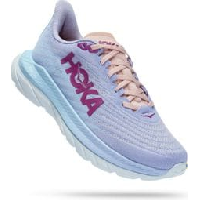 Photo Chaussures running hoka mach 5 violet bleu femme