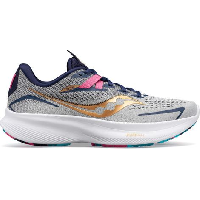 Photo Chaussures running saucony ride 15 prospect blanc or bleu femme