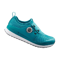 Photo Chaussures vélo d'intérieur femme Shimano IC3 2022 40 turquoise 40 turquoise