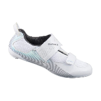 Photo Chaussures vélo triathlon femme Shimano TR501 2023 blanc 37