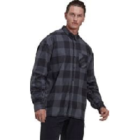 Photo Chemise en flanelle adidas five ten flannel gris noir unisexe