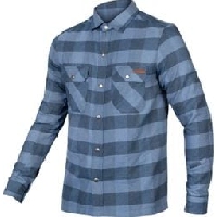 Photo Chemise en flanelle endura hummvee bleu