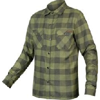 Photo Chemise en flanelle endura hummvee vert