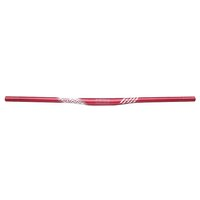 Photo Cintre vtt full on 31 8mm x 785mm en alliage rouge rise: 15mm