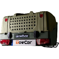 Photo Coffre d attelage towbox v1 dog vert