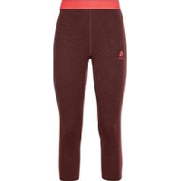 Photo Collant 3 4 odlo revelstoke performance wool warm rouge femme