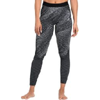 Photo Collant long odlo blackcomb eco noir gris femme