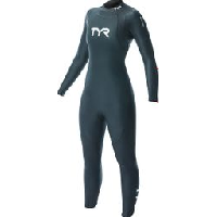 Photo Combinaison neoprene tyr femme categorie 1 wetsuit noir