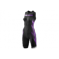 Photo Combinaison trifonction femme sailfish womens trisuit comp noir violet