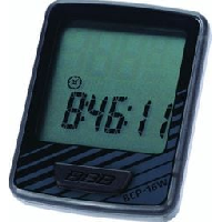 Photo Compteur sans fil bbb dashboard 12 fonctions noir gris