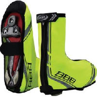 Photo Couvre chaussures bbb waterflex 3 0 jaune fluo