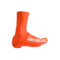 Photo Couvre chaussures velotoze silicone tall orange